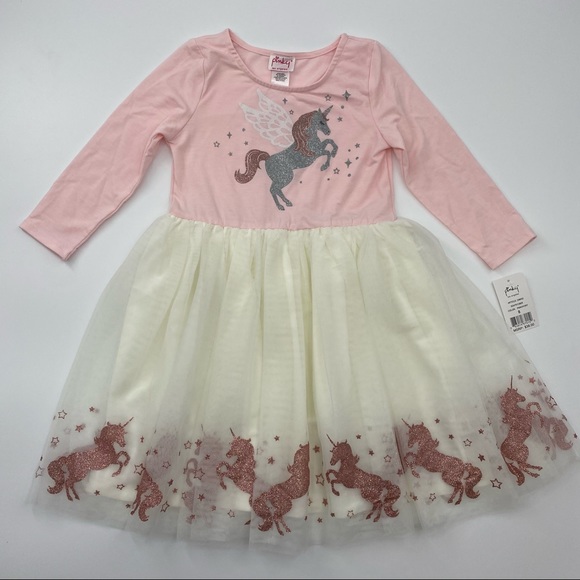 Pinky Other - Pinky Girl’s Pink Unicorn Tutu Dress Boutique